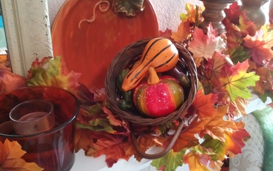 Fall is in the air!  My DIY Fall Decor